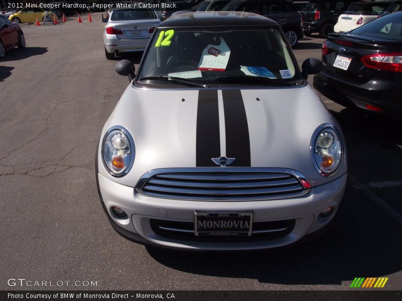 Pepper White / Carbon Black 2012 Mini Cooper Hardtop