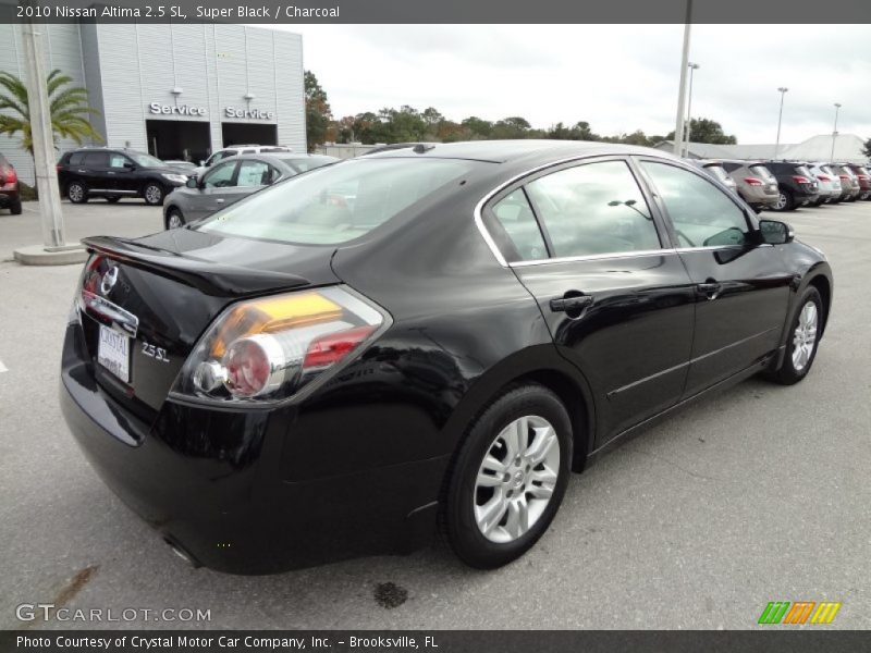Super Black / Charcoal 2010 Nissan Altima 2.5 SL