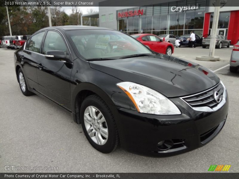 Super Black / Charcoal 2010 Nissan Altima 2.5 SL