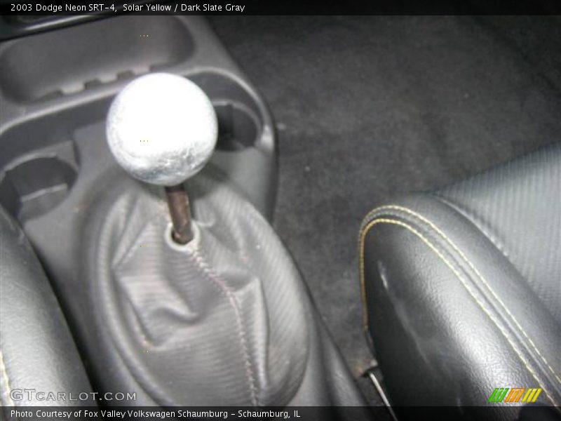 Solar Yellow / Dark Slate Gray 2003 Dodge Neon SRT-4
