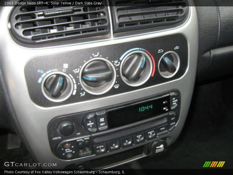 Solar Yellow / Dark Slate Gray 2003 Dodge Neon SRT-4