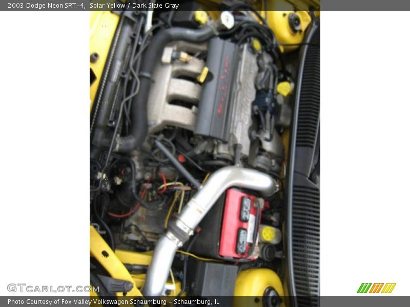 Solar Yellow / Dark Slate Gray 2003 Dodge Neon SRT-4