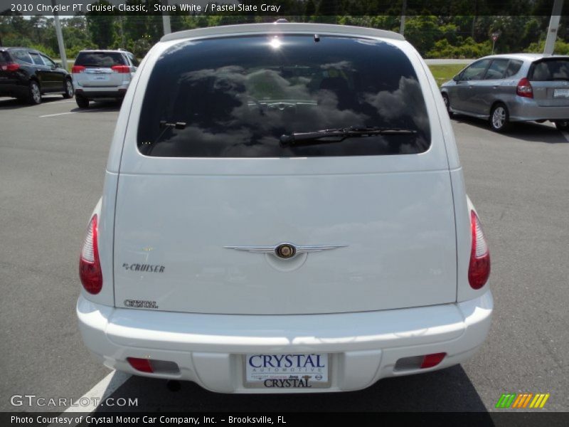 Stone White / Pastel Slate Gray 2010 Chrysler PT Cruiser Classic