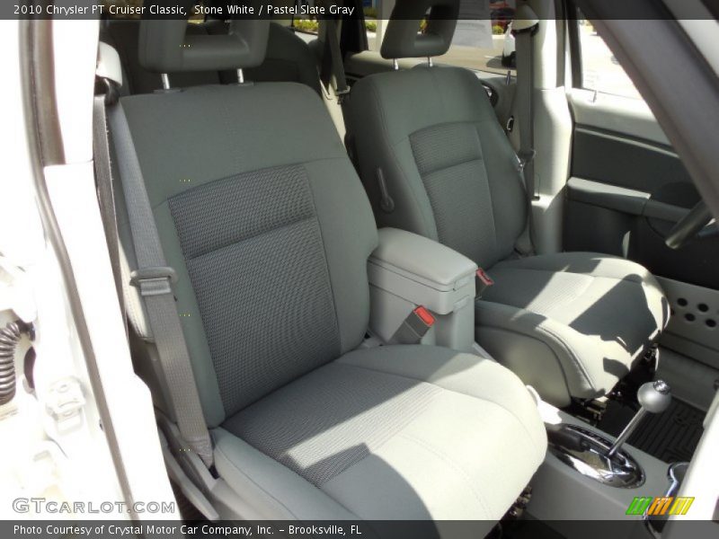 Stone White / Pastel Slate Gray 2010 Chrysler PT Cruiser Classic