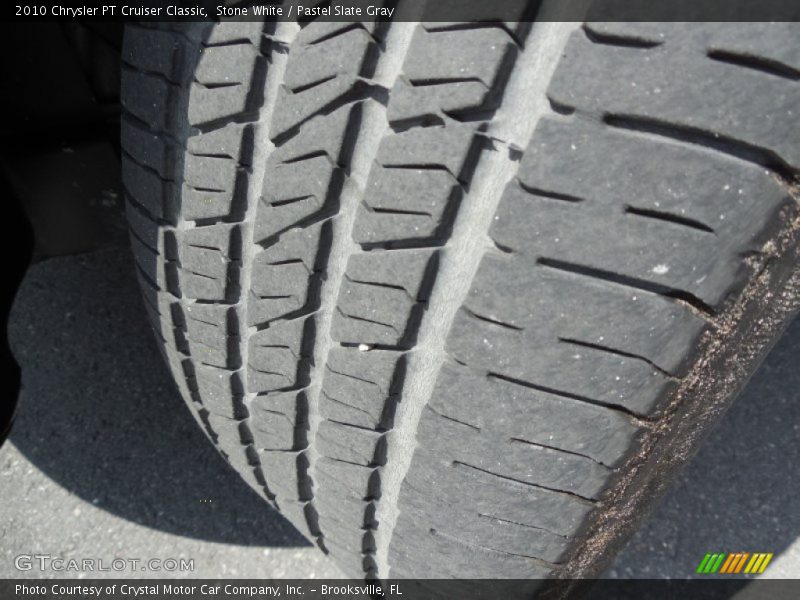 Stone White / Pastel Slate Gray 2010 Chrysler PT Cruiser Classic