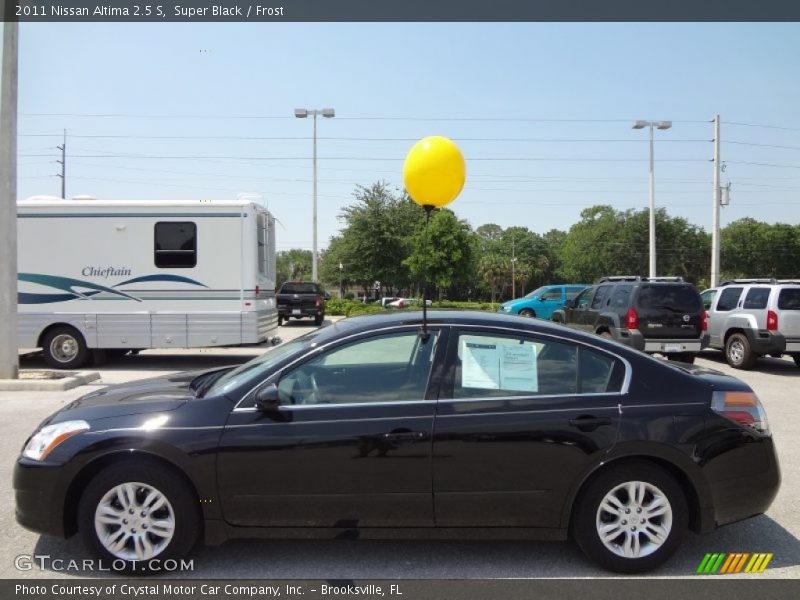 Super Black / Frost 2011 Nissan Altima 2.5 S