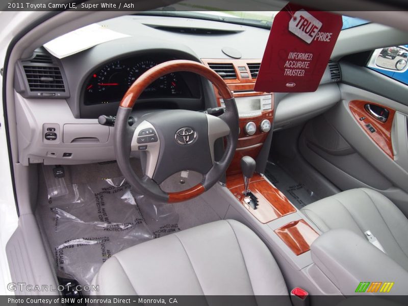 Super White / Ash 2011 Toyota Camry LE