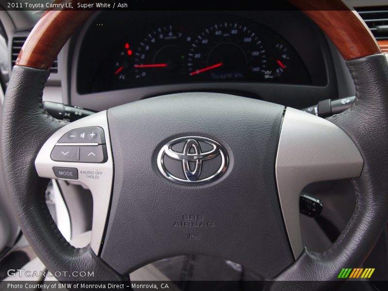 Super White / Ash 2011 Toyota Camry LE