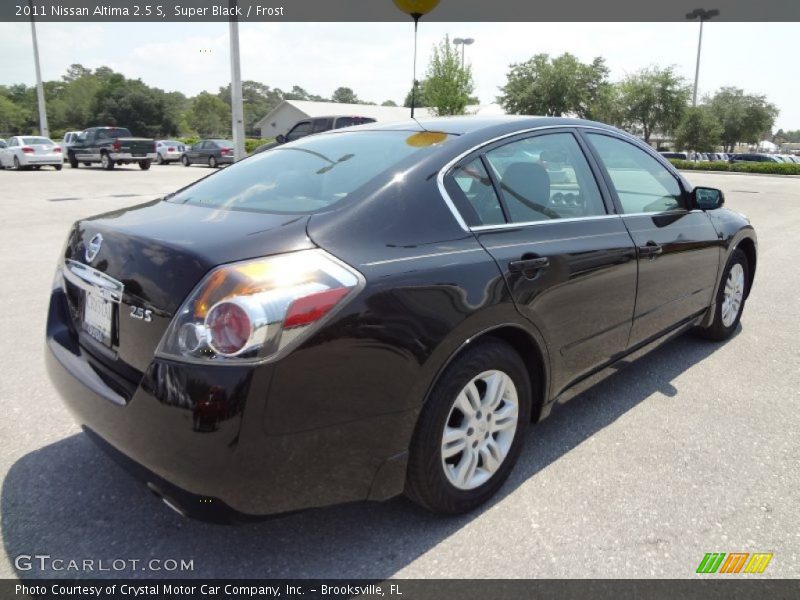 Super Black / Frost 2011 Nissan Altima 2.5 S