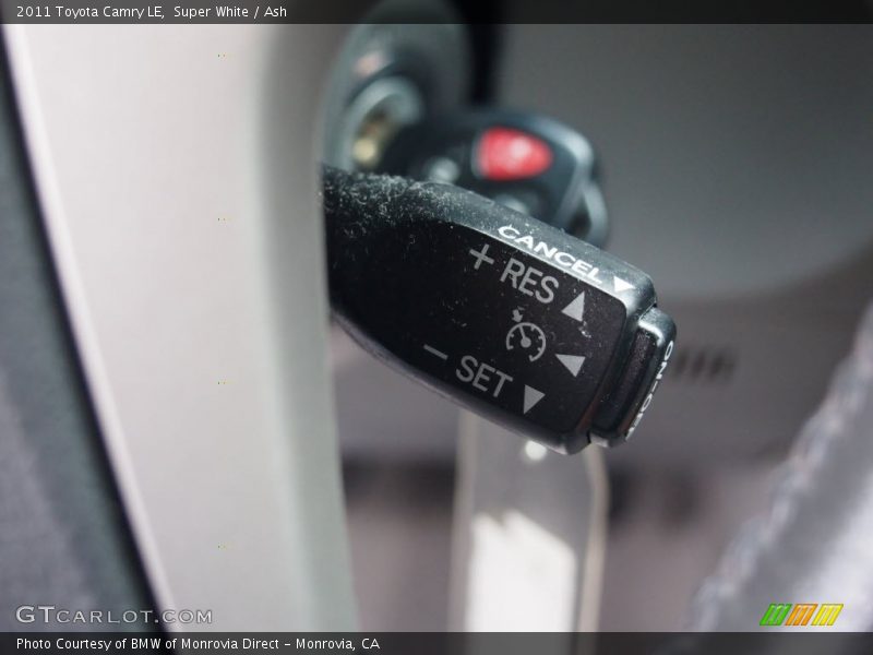 Super White / Ash 2011 Toyota Camry LE