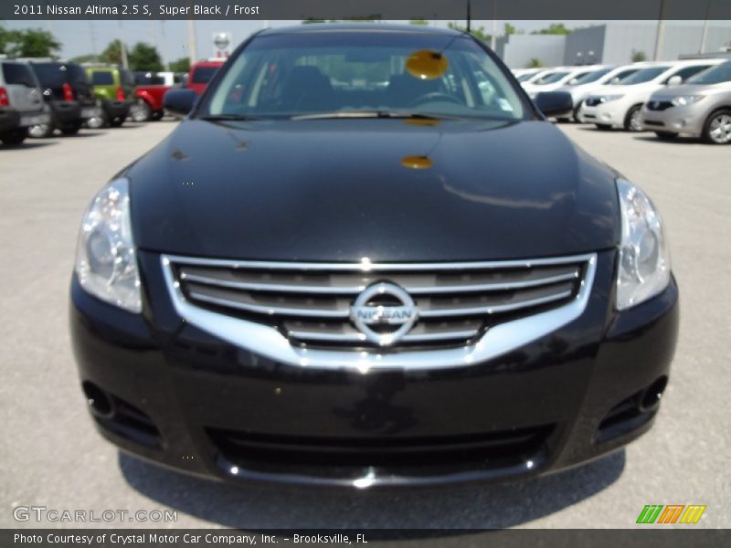 Super Black / Frost 2011 Nissan Altima 2.5 S
