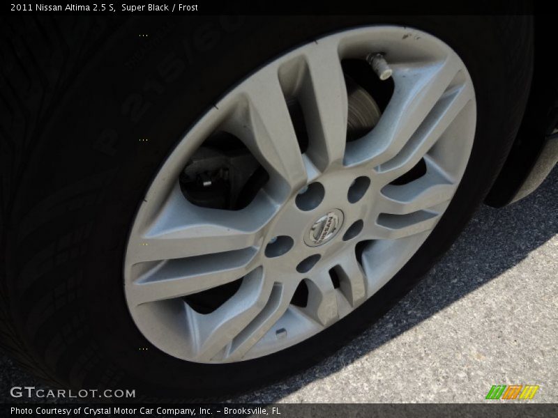 Super Black / Frost 2011 Nissan Altima 2.5 S