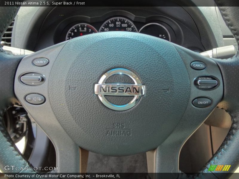 Super Black / Frost 2011 Nissan Altima 2.5 S