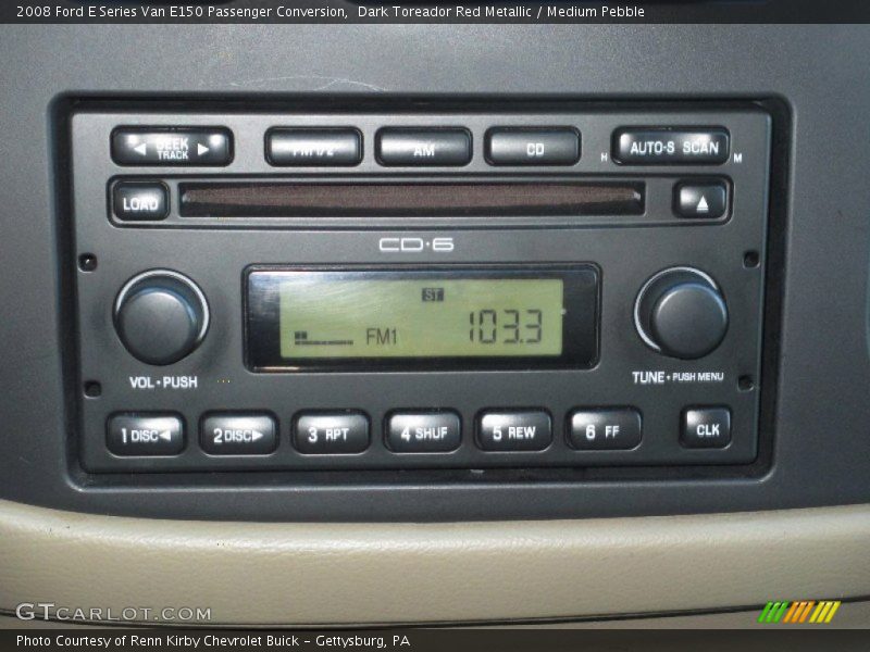 Audio System of 2008 E Series Van E150 Passenger Conversion