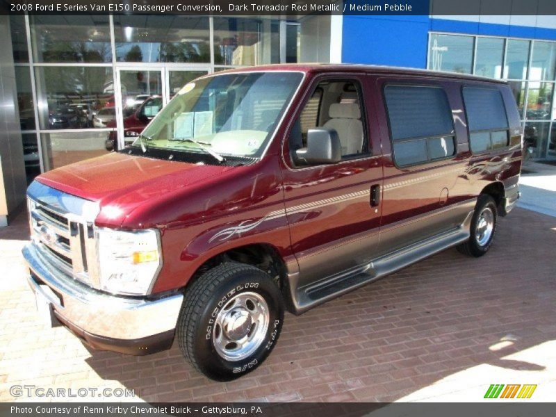 Front 3/4 View of 2008 E Series Van E150 Passenger Conversion