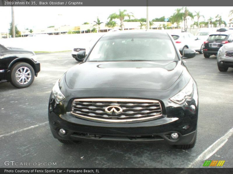 Black Obsidian / Graphite 2009 Infiniti FX 35