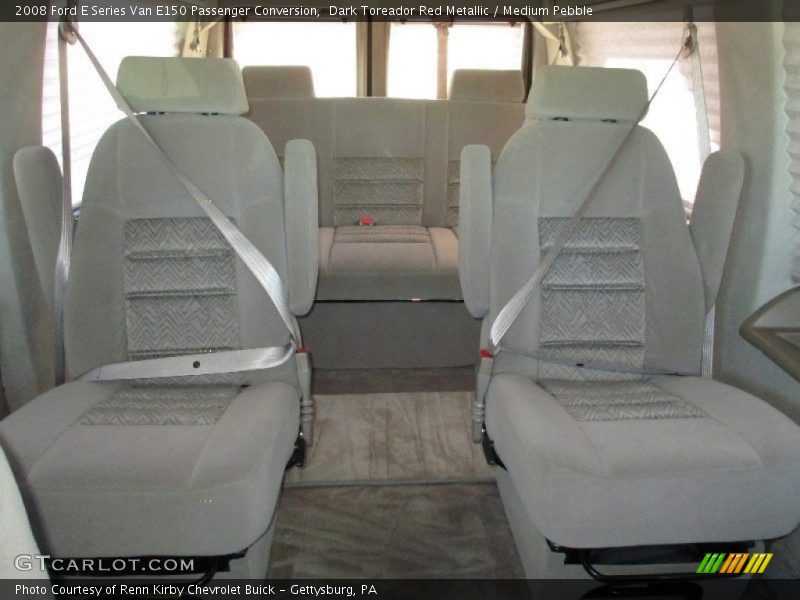 Rear Seat of 2008 E Series Van E150 Passenger Conversion