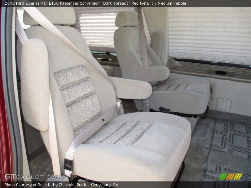 Rear Seat of 2008 E Series Van E150 Passenger Conversion