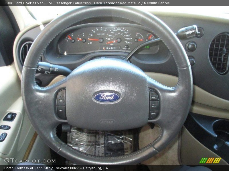  2008 E Series Van E150 Passenger Conversion Steering Wheel