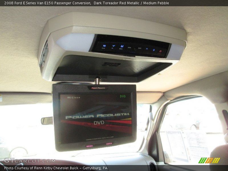 Entertainment System of 2008 E Series Van E150 Passenger Conversion