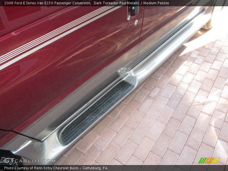 Dark Toreador Red Metallic / Medium Pebble 2008 Ford E Series Van E150 Passenger Conversion