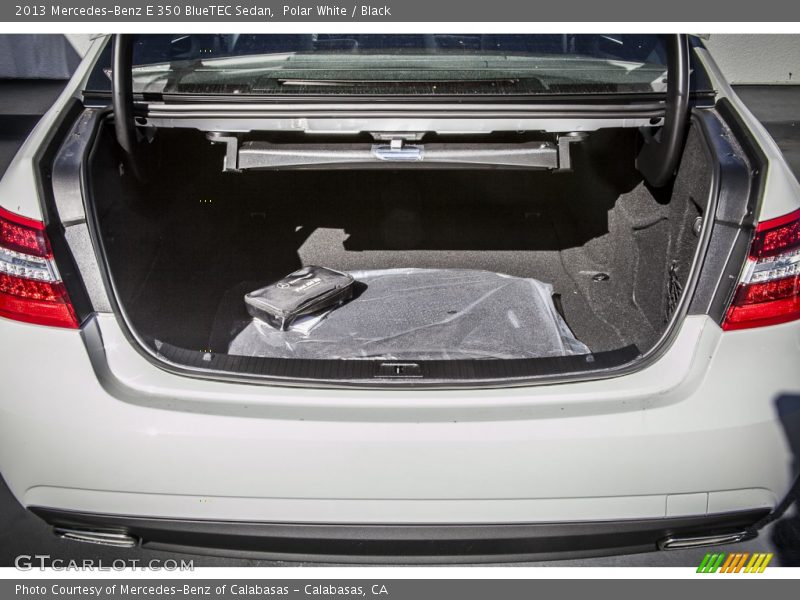  2013 E 350 BlueTEC Sedan Trunk