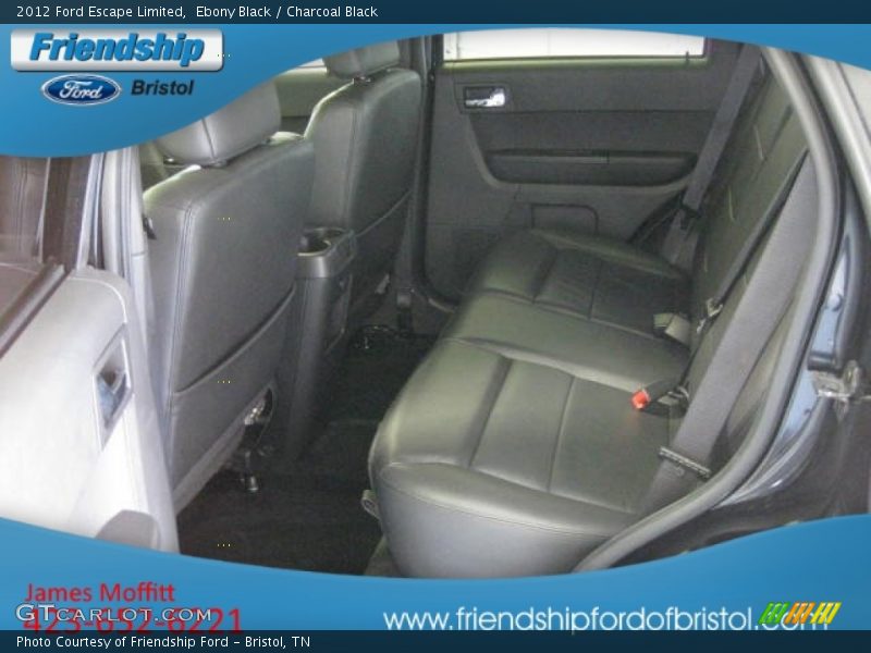 Ebony Black / Charcoal Black 2012 Ford Escape Limited