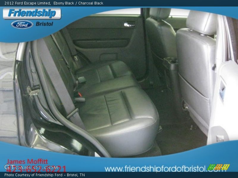 Ebony Black / Charcoal Black 2012 Ford Escape Limited
