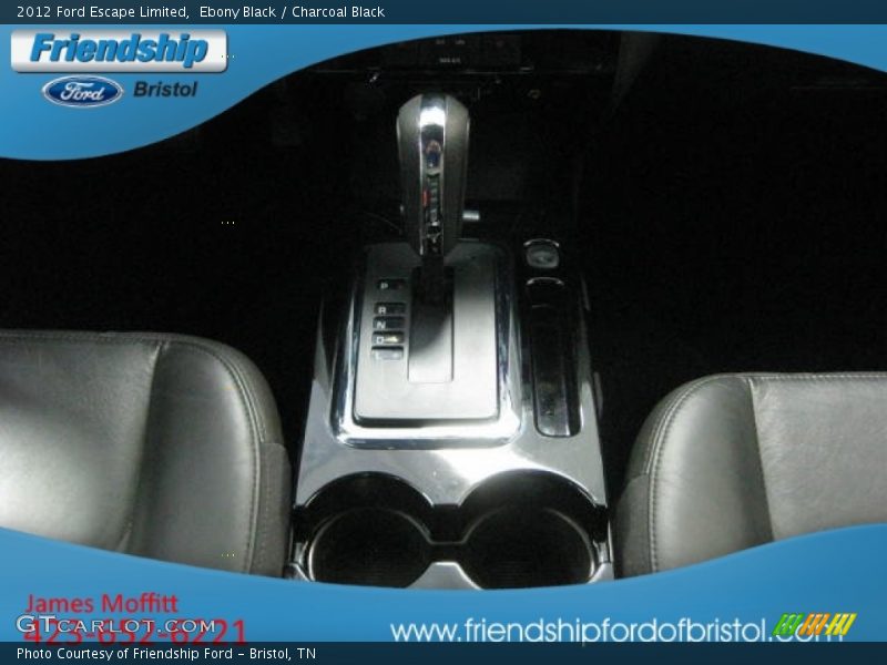 Ebony Black / Charcoal Black 2012 Ford Escape Limited