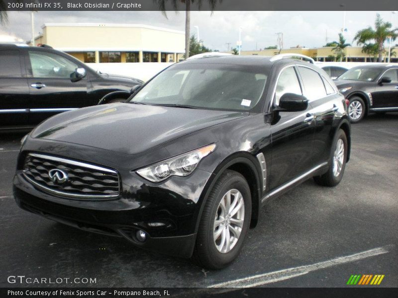 Black Obsidian / Graphite 2009 Infiniti FX 35