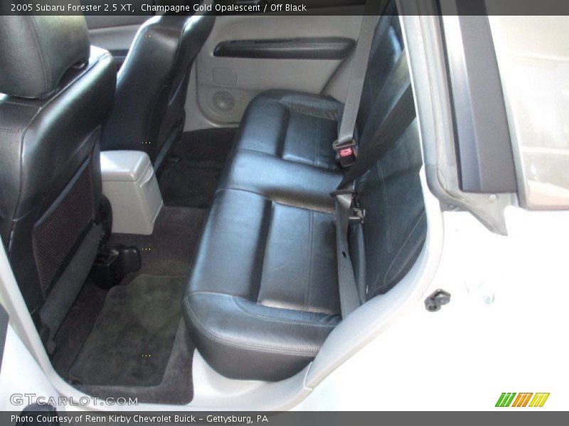 Champagne Gold Opalescent / Off Black 2005 Subaru Forester 2.5 XT