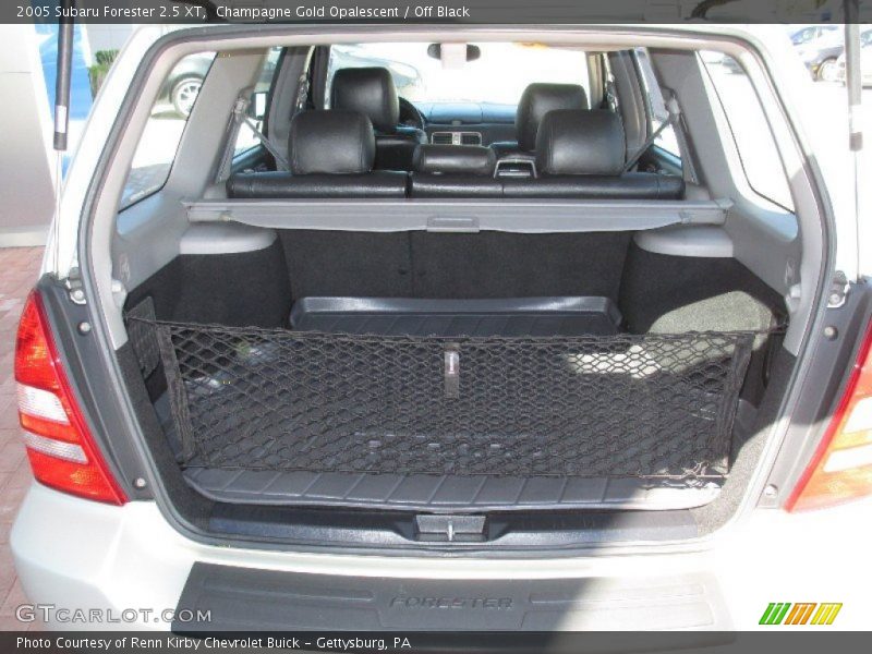 Champagne Gold Opalescent / Off Black 2005 Subaru Forester 2.5 XT