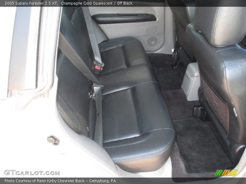 Champagne Gold Opalescent / Off Black 2005 Subaru Forester 2.5 XT