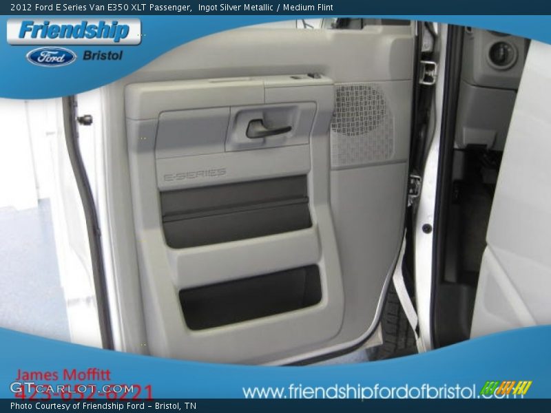 Ingot Silver Metallic / Medium Flint 2012 Ford E Series Van E350 XLT Passenger