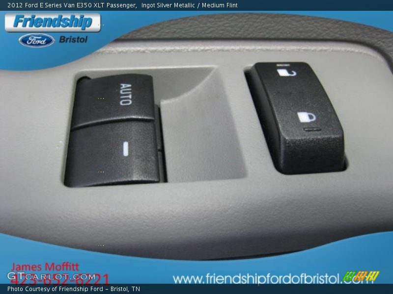 Ingot Silver Metallic / Medium Flint 2012 Ford E Series Van E350 XLT Passenger