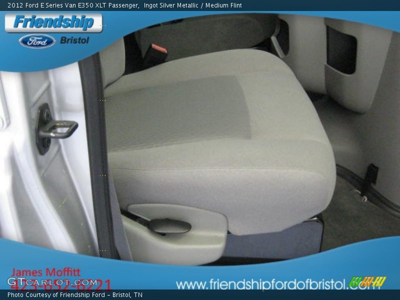 Ingot Silver Metallic / Medium Flint 2012 Ford E Series Van E350 XLT Passenger