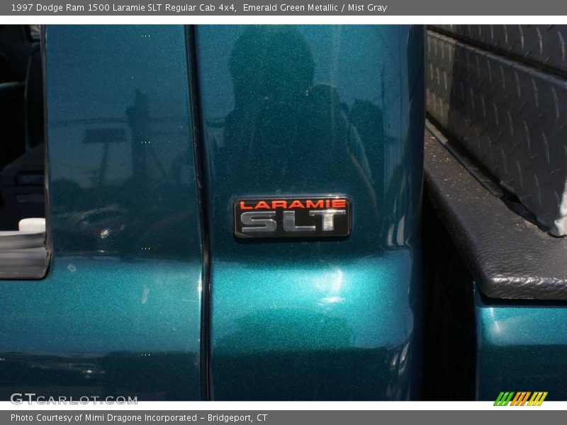 Emerald Green Metallic / Mist Gray 1997 Dodge Ram 1500 Laramie SLT Regular Cab 4x4
