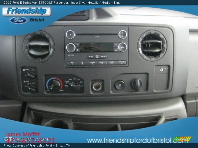 Ingot Silver Metallic / Medium Flint 2012 Ford E Series Van E350 XLT Passenger