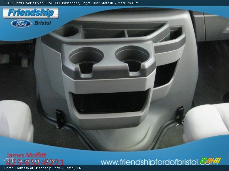 Ingot Silver Metallic / Medium Flint 2012 Ford E Series Van E350 XLT Passenger
