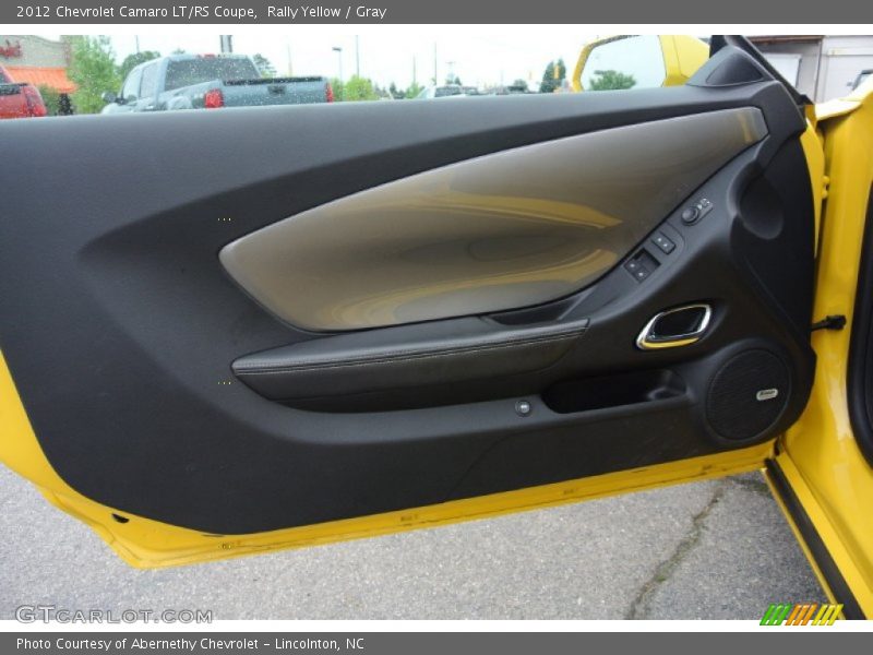 Rally Yellow / Gray 2012 Chevrolet Camaro LT/RS Coupe