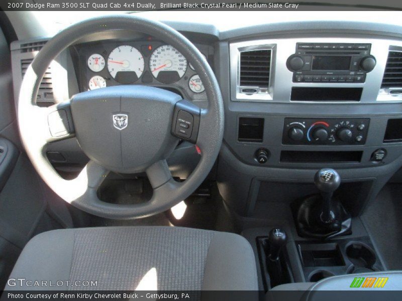 Dashboard of 2007 Ram 3500 SLT Quad Cab 4x4 Dually
