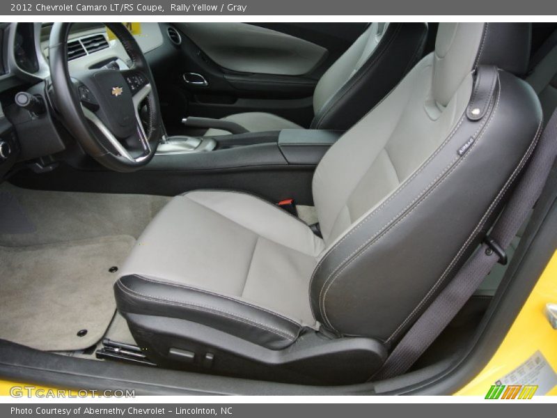 Rally Yellow / Gray 2012 Chevrolet Camaro LT/RS Coupe