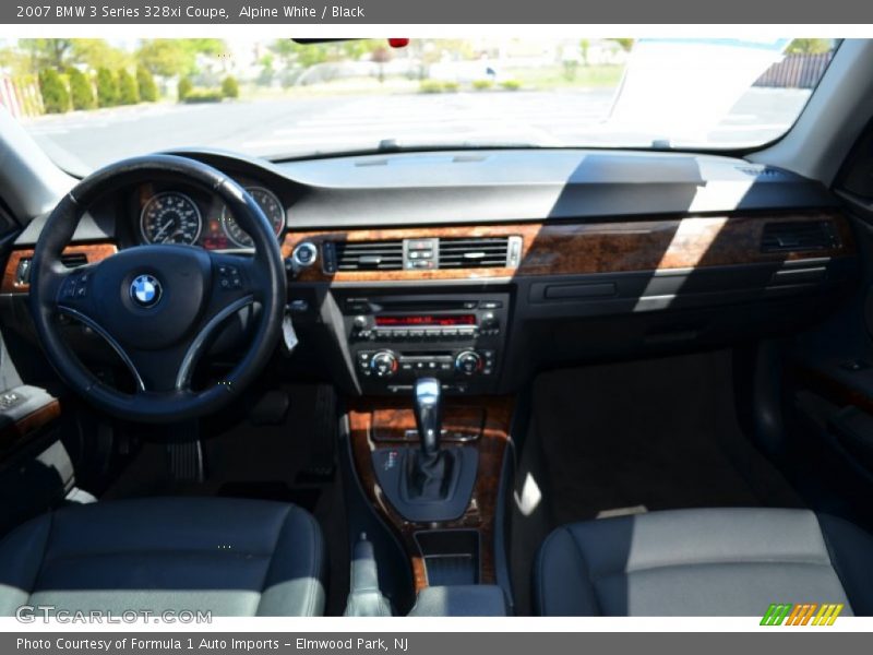 Alpine White / Black 2007 BMW 3 Series 328xi Coupe