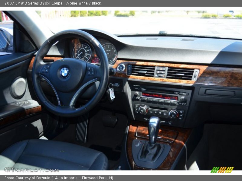 Alpine White / Black 2007 BMW 3 Series 328xi Coupe