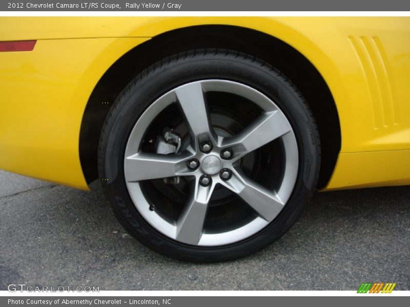 Rally Yellow / Gray 2012 Chevrolet Camaro LT/RS Coupe