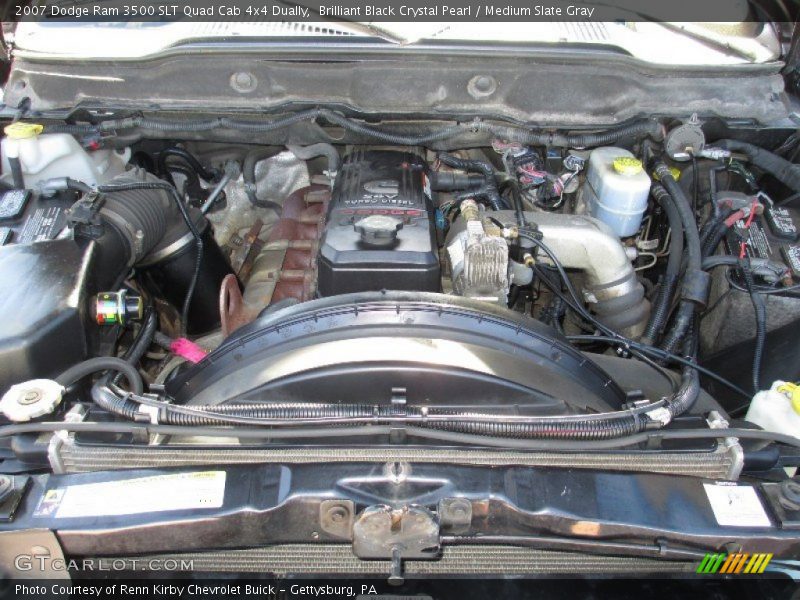  2007 Ram 3500 SLT Quad Cab 4x4 Dually Engine - 5.9 Liter OHV 24-Valve Turbo Diesel Inline 6 Cylinder