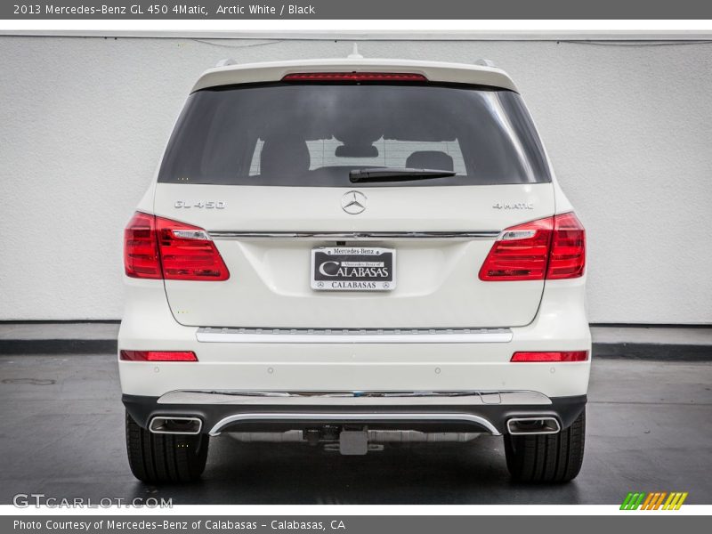 Arctic White / Black 2013 Mercedes-Benz GL 450 4Matic