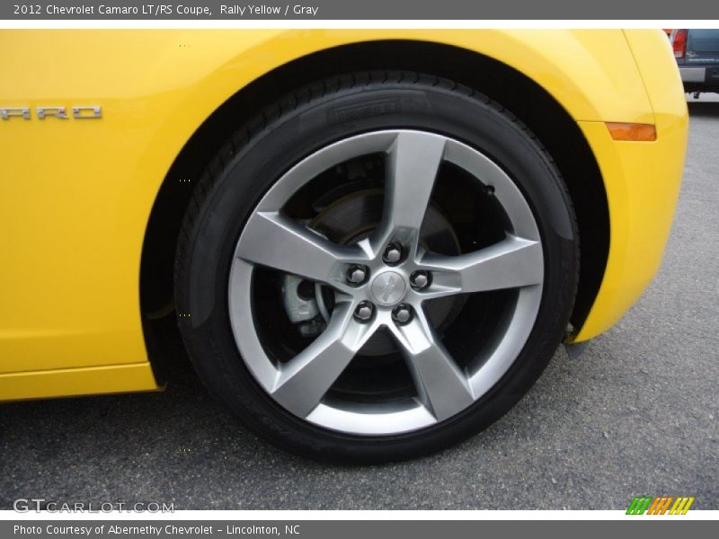 Rally Yellow / Gray 2012 Chevrolet Camaro LT/RS Coupe