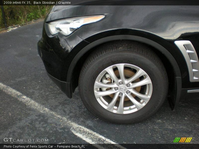 Black Obsidian / Graphite 2009 Infiniti FX 35
