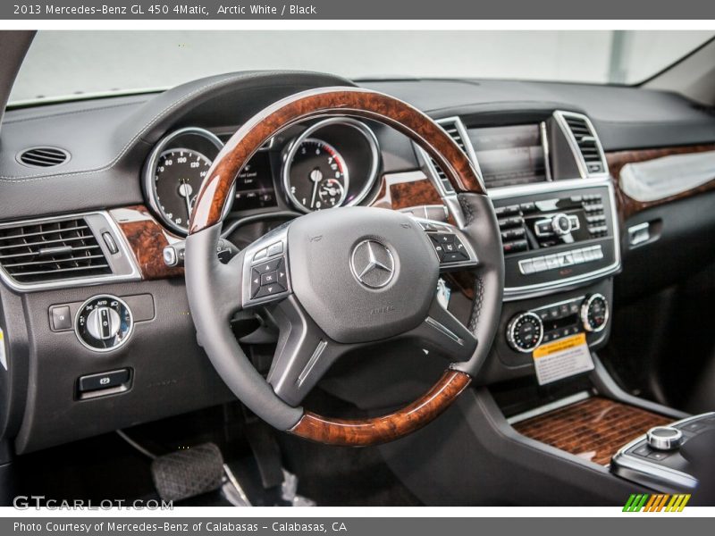 Arctic White / Black 2013 Mercedes-Benz GL 450 4Matic